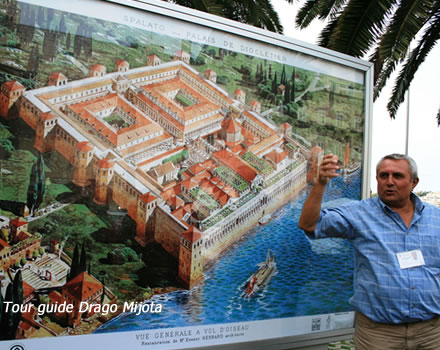 Tour guide Drago Mijota